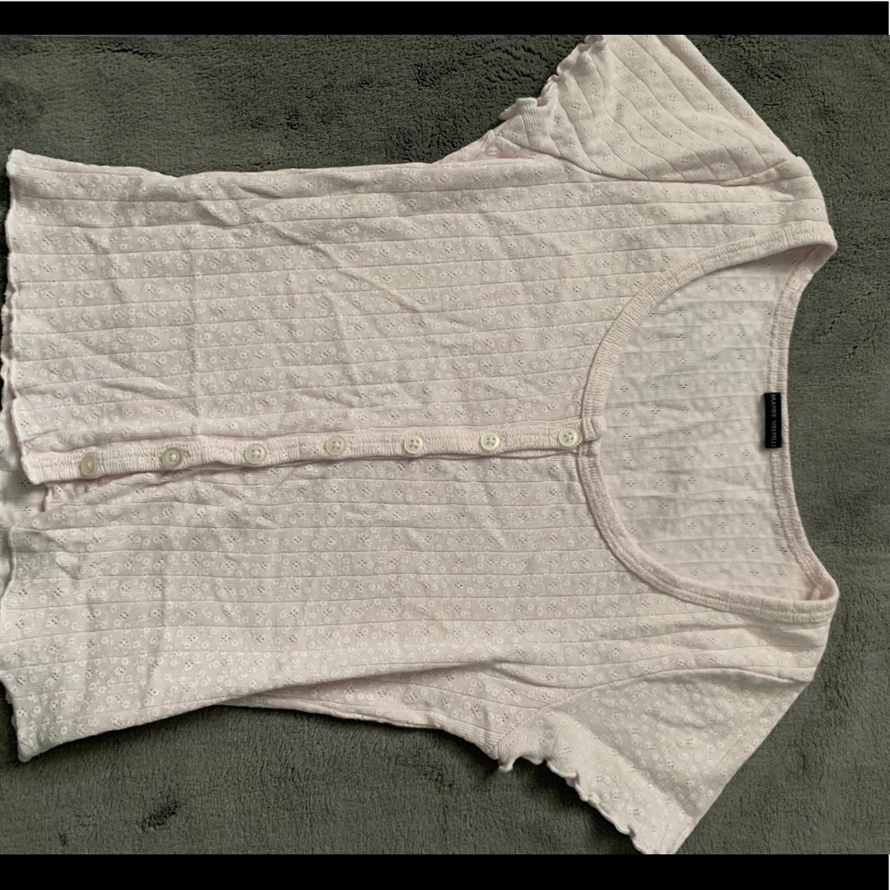 Brandy Melville button front top